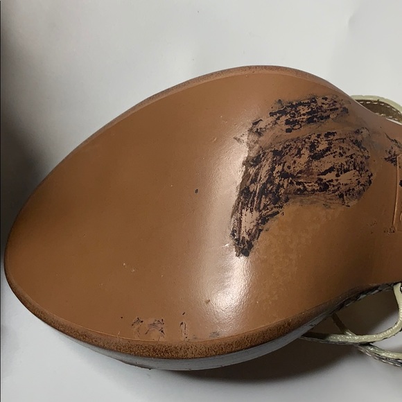 Coach Libertie Python print strappy heels - Picture 9 of 10